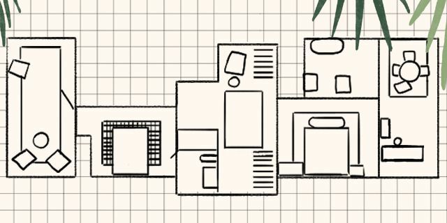 Real Simple Home Planlösning Andra våningen