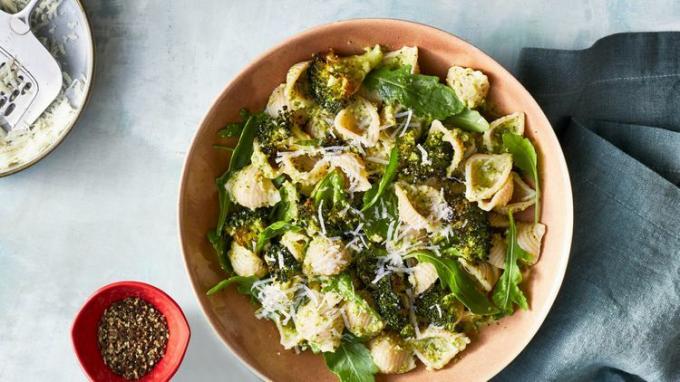 Rostad Broccoli Pesto Pasta recept